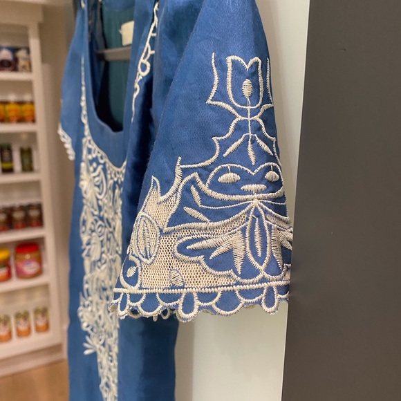 MM Couture Cotton/Silk Dress, Size Medium, Never Worn - Picture 2 of 5